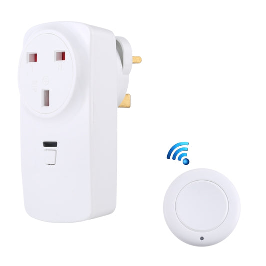 AK-DL220 220V Smart Wireless Remote Control Socket with Remote Control, Plug Type:UK Plug - Smart Socket by buy2fix | Online Shopping UK | buy2fix