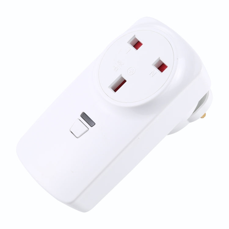 AK-DL220 220V Smart Wireless Remote Control Socket with Remote Control, Plug Type:UK Plug - Smart Socket by buy2fix | Online Shopping UK | buy2fix