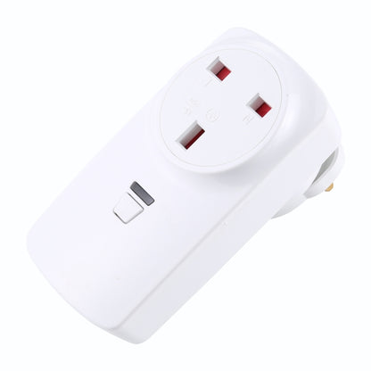 AK-DL220 220V Smart Wireless Remote Control Socket with Remote Control, Plug Type:UK Plug - Smart Socket by buy2fix | Online Shopping UK | buy2fix