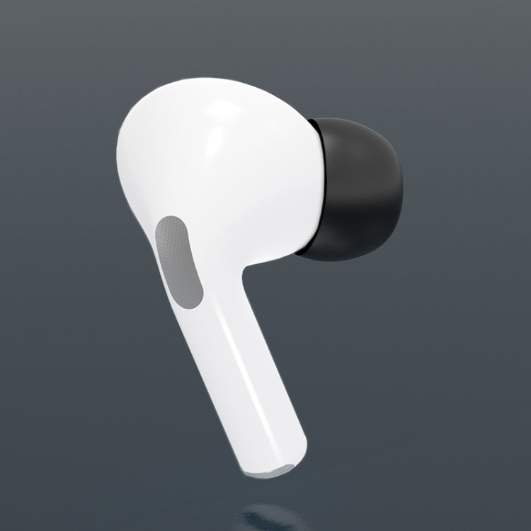 12 PCS Wireless Earphone Replaceable Silicone + Memory Foam Ear Cap Earplugs for AirPods Pro, with Storage Box(White + Black) - Anti-dust & Ear Caps by buy2fix | Online Shopping UK | buy2fix