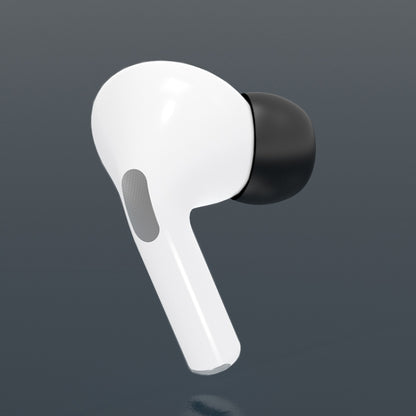 12 PCS Wireless Earphone Replaceable Silicone + Memory Foam Ear Cap Earplugs for AirPods Pro, with Storage Box(White + Black) - Anti-dust & Ear Caps by buy2fix | Online Shopping UK | buy2fix