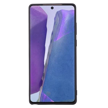 For Samsung Galaxy Note 20 GEBEI Full-coverage Shockproof Leather Protective Case(Blue) - Galaxy Note20 Cases by GEBEI | Online Shopping UK | buy2fix