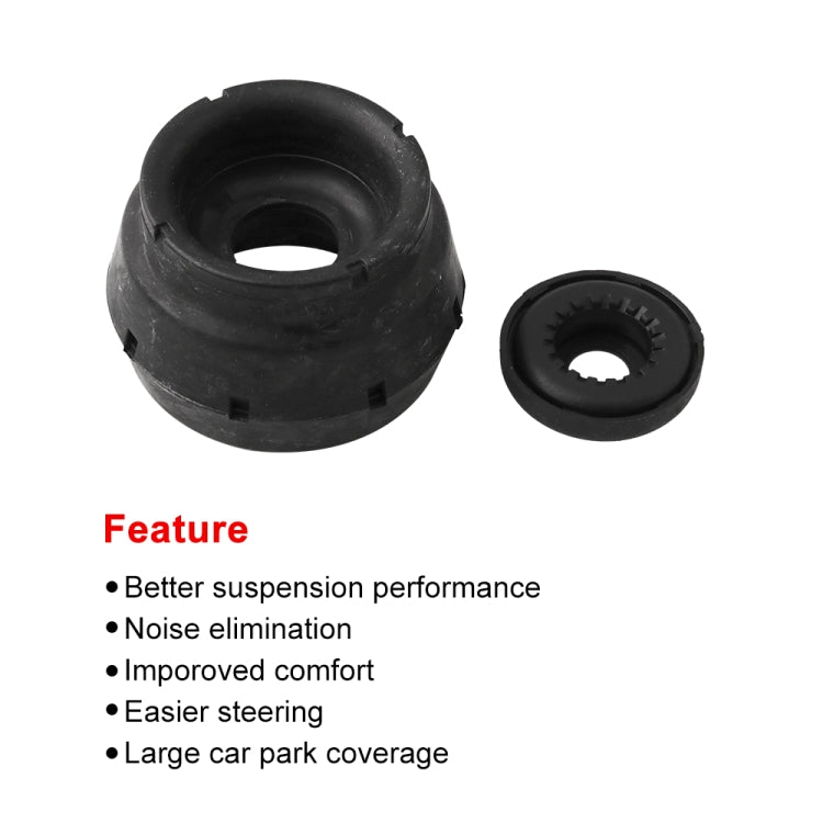 2 PCS Front Suspension Top Strut Mounts 1J0412331B/C 1J0412249 - Power Cushion by buy2fix | Online Shopping UK | buy2fix