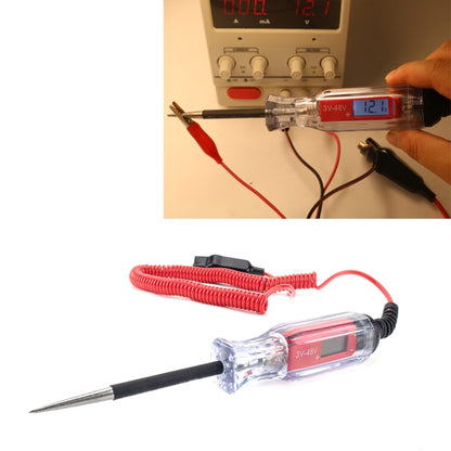 3-48V Digital Display Car Electric Tester - Electronic Test by buy2fix | Online Shopping UK | buy2fix