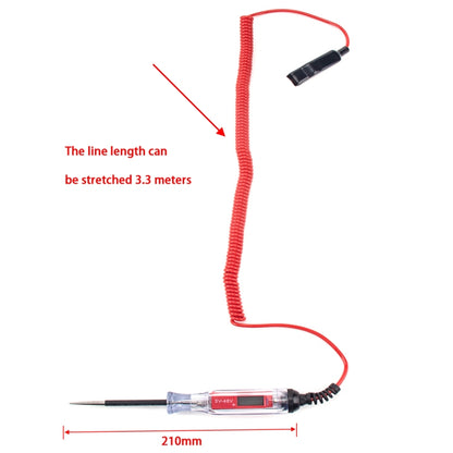 3-48V Digital Display Car Electric Tester - Electronic Test by buy2fix | Online Shopping UK | buy2fix