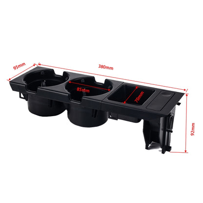 Car Water Cup Holder Storage Box Set for BMW 3 Series E46 51168217953 / 51168217957 by buy2fix