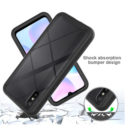 For Xiaomi Redmi 9A Starry Sky Solid Color Series Shockproof PC + TPU Protective Case(Purple) by buy2fix