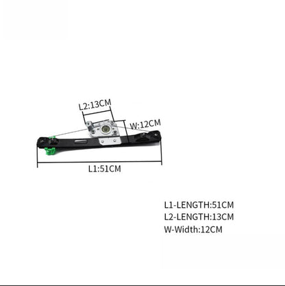 Car Rear Left Glass Lift Power Window Regulator 51357140589 for BMW 325i / 325Xi / 328i - Glasses & Windows Accessories by buy2fix | Online Shopping UK | buy2fix