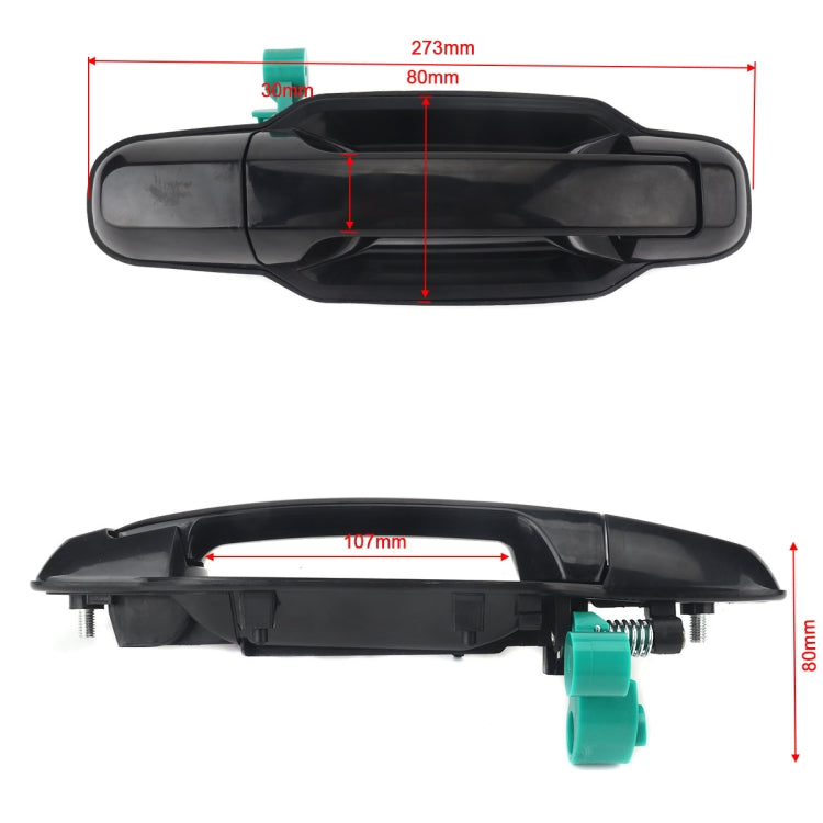 Car Right Rear Door Outside Handle 83660-3E010 for KIA Sorento 2003-2006 - Door Handles by buy2fix | Online Shopping UK | buy2fix