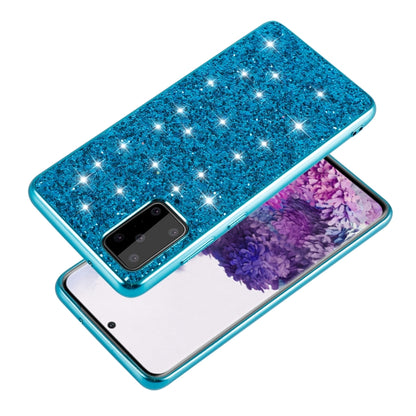 For Samsung Galaxy S20 FE Glitter Powder Shockproof TPU Protective Case(Silver) by buy2fix