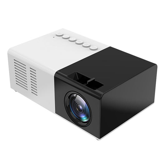 J9 1920x1080P 15 ANSI Portable Home Theater Mini LED HD Digital Projector, Basic Version, EU Plug(Black White) - Mini Projector by buy2fix | Online Shopping UK | buy2fix