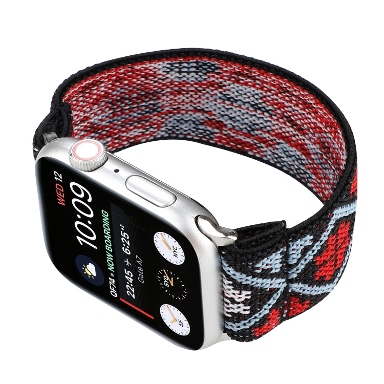 Nylon Watch Band For Apple Watch Series 7 41mm / 6 & SE & 5 & 4 40mm / 3 & 2 & 1 38mm(1) by buy2fix