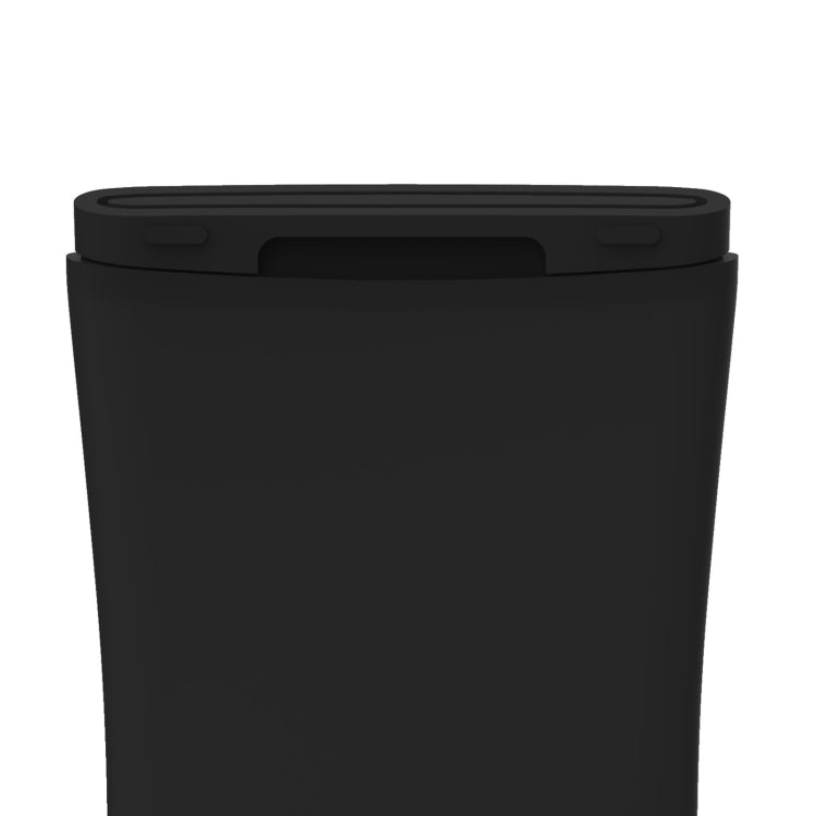 For Fitbit Versa 3 / Sense Silicone Watch Band, Size: S(Black) by buy2fix