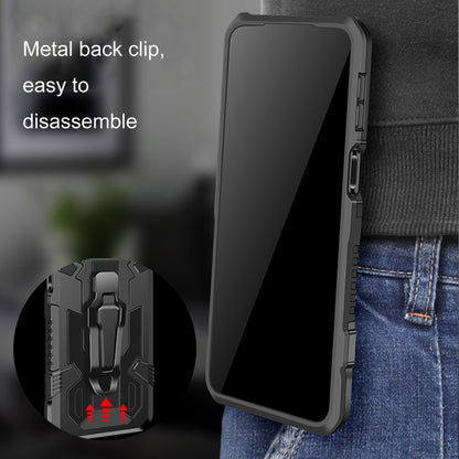 For Xiaomi Mi 10T 5G / 10T Pro 5G Armor Warrior Shockproof PC + TPU Protective Case(Black) - Xiaomi Cases by buy2fix | Online Shopping UK | buy2fix
