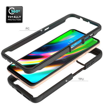 For Motorola Moto G9 Plus Starry Sky Solid Color Series Shockproof PC + TPU Protective Case(Red) - Motorola Cases by buy2fix | Online Shopping UK | buy2fix