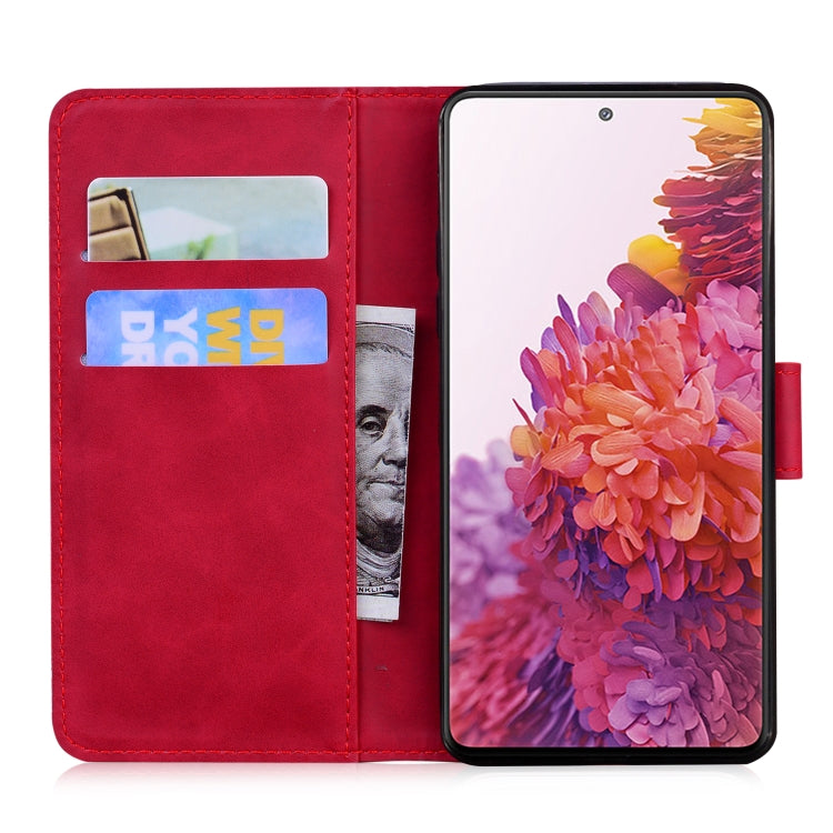 For Samsung Galaxy S20 FE / S20 FE 5G / S20 Lite Tiger Embossing Pattern Horizontal Flip Leather Case with Holder & Card Slots & Wallet(Red) - Galaxy S20 FE Cases by NILLKIN | Online Shopping UK | buy2fix
