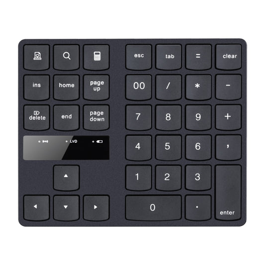 533 35 Keys 2.4G Ultra-thin Design Wireless Charging Digital Keyboard by buy2fix
