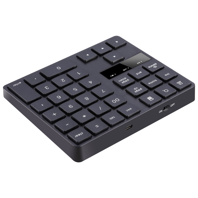 533 35 Keys 2.4G Ultra-thin Design Wireless Charging Digital Keyboard by buy2fix