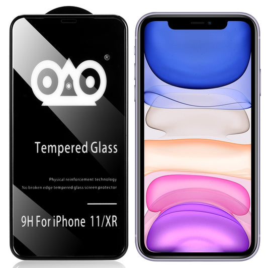 For iPhone 11 Shockproof Anti-breaking Edge Airbag Tempered Glass Film - iPhone 11 Tempered Glass by buy2fix | Online Shopping UK | buy2fix