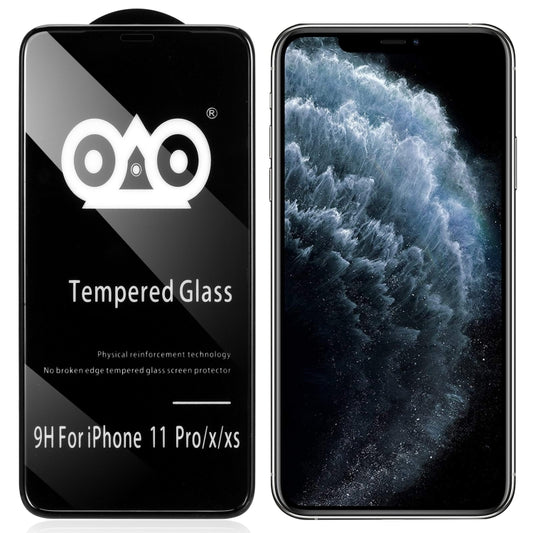 For iPhone 11 Pro Shockproof Anti-breaking Edge Airbag Tempered Glass Film - iPhone 11 Pro Tempered Glass by buy2fix | Online Shopping UK | buy2fix