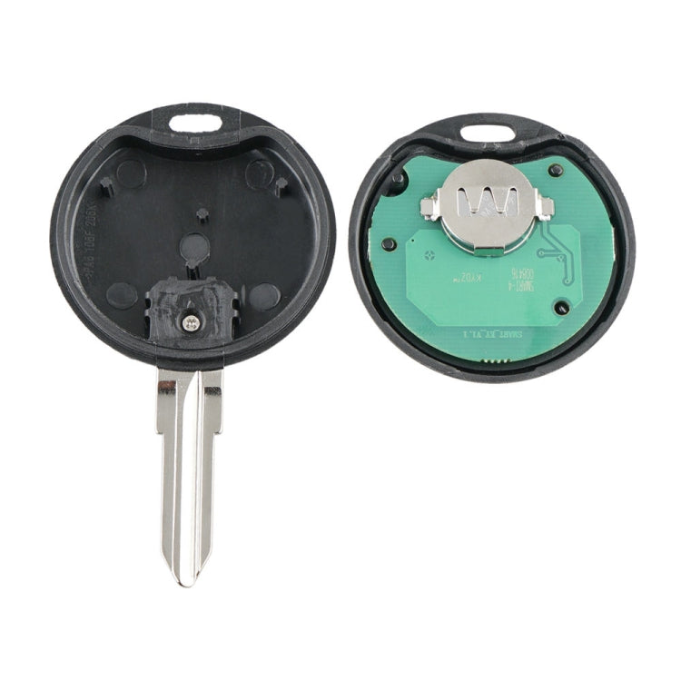 Straight Car Key Tip Embryo 433.92 Frequency for Mercedes-Benz Smart 3-button - Remote Car Key by buy2fix | Online Shopping UK | buy2fix