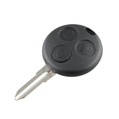 Straight Car Key Tip Embryo 433.92 Frequency for Mercedes-Benz Smart 3-button - Remote Car Key by buy2fix | Online Shopping UK | buy2fix