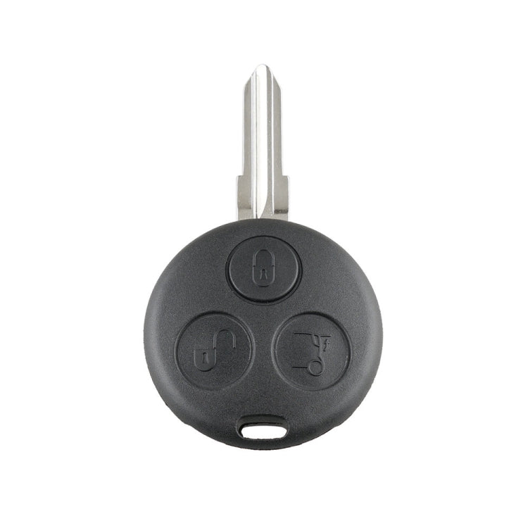Straight Car Key Tip Embryo 433.92 Frequency for Mercedes-Benz Smart 3-button - Remote Car Key by buy2fix | Online Shopping UK | buy2fix