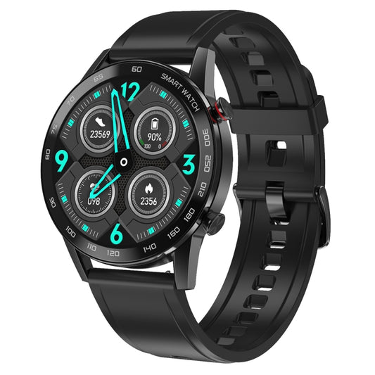1.3 inch Touch Screen Dual-mode Bluetooth Smart Watch, Support Sleep Monitor / Heart Rate Monitor / Blood Pressure Monitoring(Black Silicone Strap) - Smart Watches by buy2fix | Online Shopping UK | buy2fix