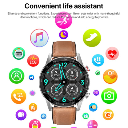 1.3 inch Touch Screen Dual-mode Bluetooth Smart Watch, Support Sleep Monitor / Heart Rate Monitor / Blood Pressure Monitoring(Silver Milanese Strap) - Smart Watches by buy2fix | Online Shopping UK | buy2fix