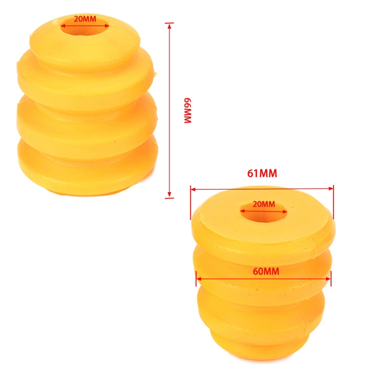 2 PCS Car Polyurethane Front Shock Absorber 15153958 for Cadillac / Chevrolet - Steering System by buy2fix | Online Shopping UK | buy2fix