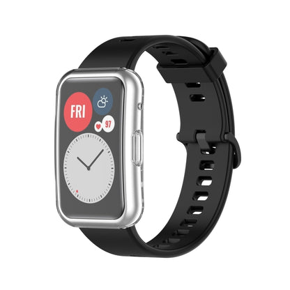 For Huawei Watch Fit Full Coverage TPU Protective Case Cover(Transparent) by buy2fix