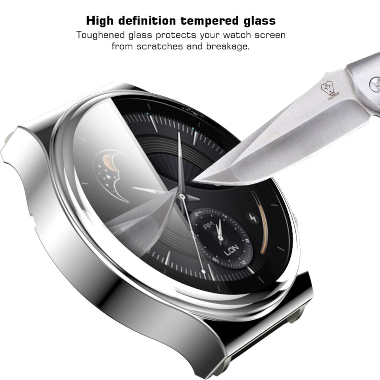For Huawei Watch GT 2 Pro Full Coverage TPU Protective Case Cover(Silver) by buy2fix