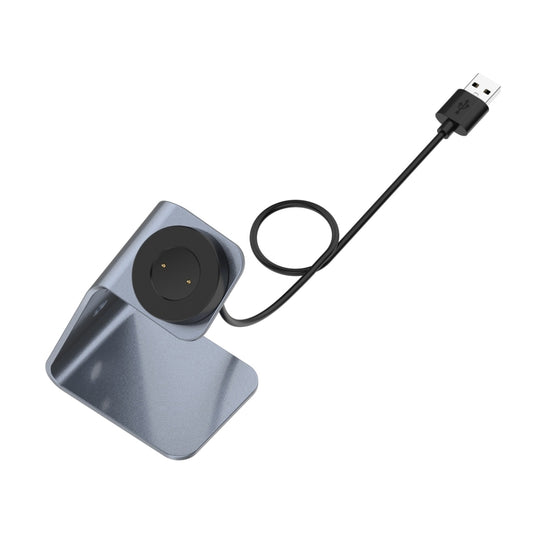 For Huawei Watch GT 2 / GT / GT 2e Universal Aluminum Alloy Magnetic Charger Holder(Grey) - Charger by buy2fix | Online Shopping UK | buy2fix