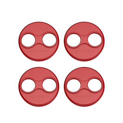 Sunnylife Dust-proof Waterproof Aluminum Alloy Motor Cover for DJI Mini 3 Pro/Mavic Mini/Mini SE(Red) - Other by buy2fix | Online Shopping UK | buy2fix