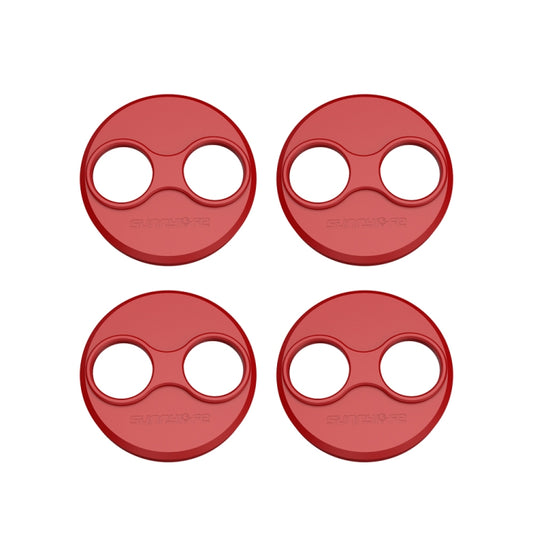 Sunnylife Dust-proof Waterproof Aluminum Alloy Motor Cover for DJI Mini 3 Pro/Mavic Mini/Mini SE(Red) - Other by buy2fix | Online Shopping UK | buy2fix