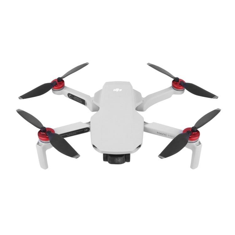 Sunnylife Dust-proof Waterproof Aluminum Alloy Motor Cover for DJI Mini 3 Pro/Mavic Mini/Mini SE(Red) - Other by buy2fix | Online Shopping UK | buy2fix