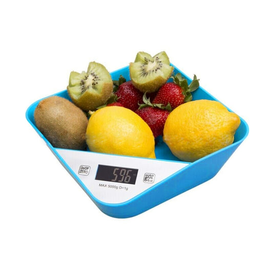5000g x 1g Bowl Shaped LED Kitchen Electronic Scale by buy2fix