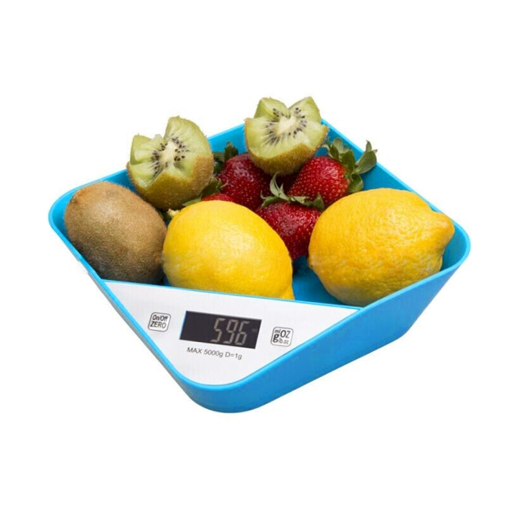 5000g x 1g Bowl Shaped LED Kitchen Electronic Scale by buy2fix
