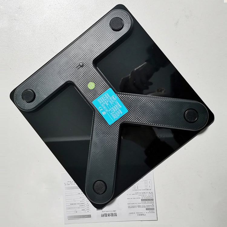 Household Smart Body Fat Electronic Weighing Scale, Battery Version(Black) by buy2fix