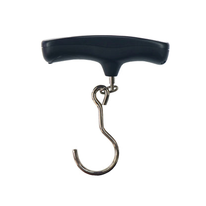 MH-A18 Portable Digital High-Load Weighting Hook Electronic Luggage Scale (10g~50kg), Excluding Batteries(Black) by buy2fix