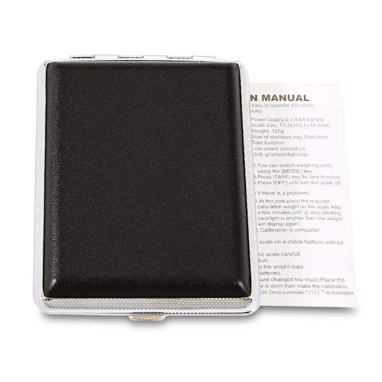 M-18 500g x 0.1g High Accuracy Digital Electronic Jewelry Scale Balance Device with 1.5 inch LCD Screen by buy2fix