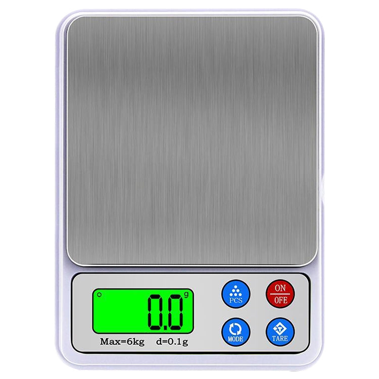 MH-555 6Kg x 0.1g High Accuracy Digital Electronic Portable Kitchen Scale Balance Device with 2.2 inch LCD Screen by buy2fix