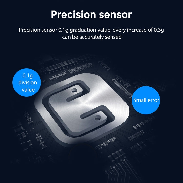MH-555 6Kg x 0.1g High Accuracy Digital Electronic Portable Kitchen Scale Balance Device with 2.2 inch LCD Screen by buy2fix