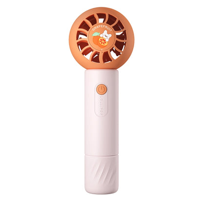 MF062 Mini Handheld Lollipop Electric Fan (Orange) by buy2fix