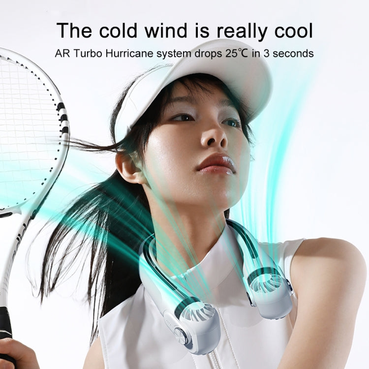 MF080 Rotor Hanging Neck Electric Fan (Green) by buy2fix