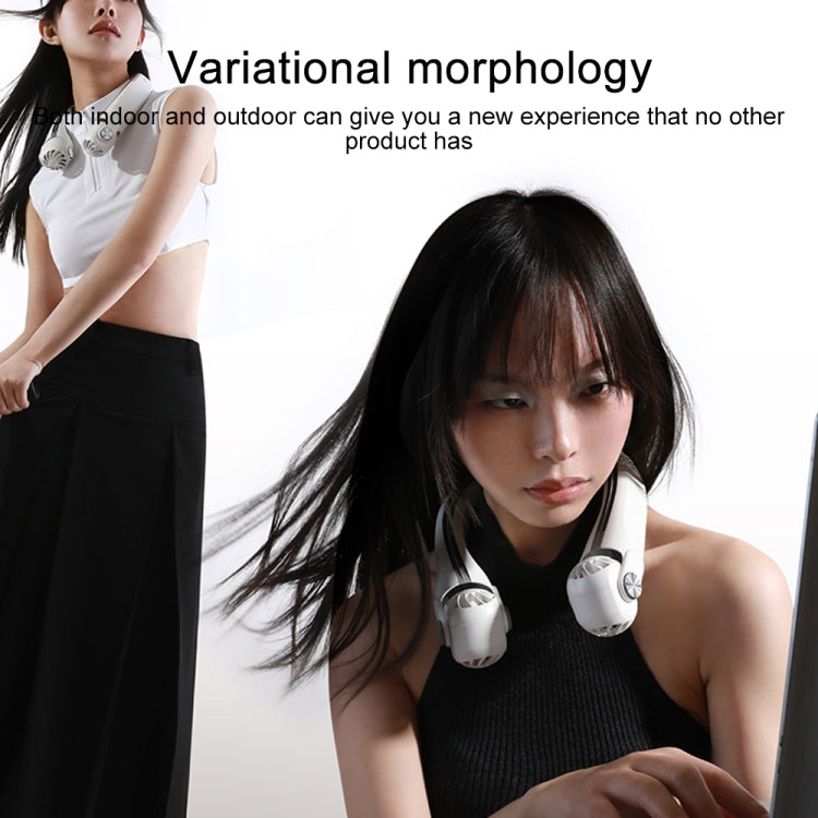 MF080 Rotor Hanging Neck Electric Fan (Green) by buy2fix