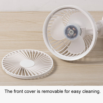 D601Y Portable USB Clip-on Oscillating Small Fan (White) by buy2fix