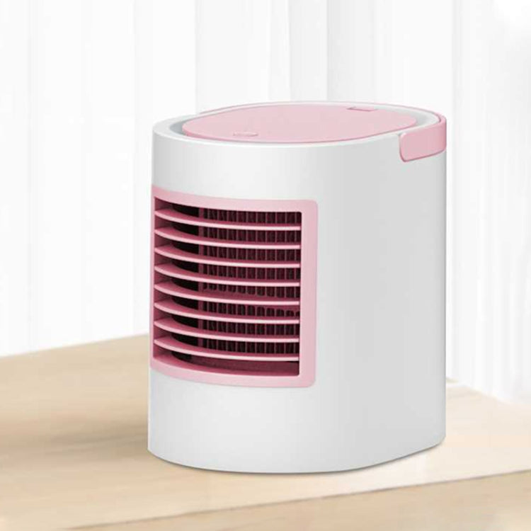 WT-F11 380ml Portable Elliptical Water-cooled Fan (Pink) by buy2fix