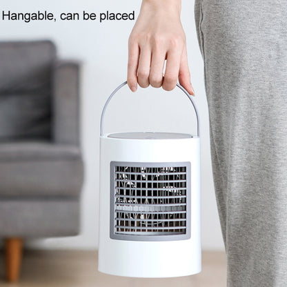 WT-F11 380ml Portable Elliptical Water-cooled Fan (Pink) by buy2fix