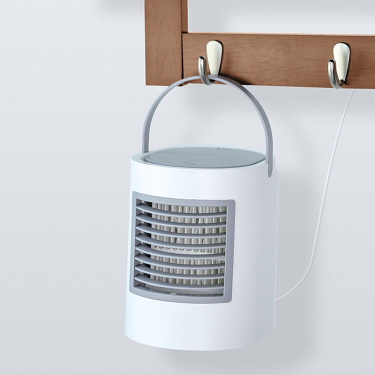 WT-F11 380ml Portable Elliptical Water-cooled Fan (Blue) by buy2fix